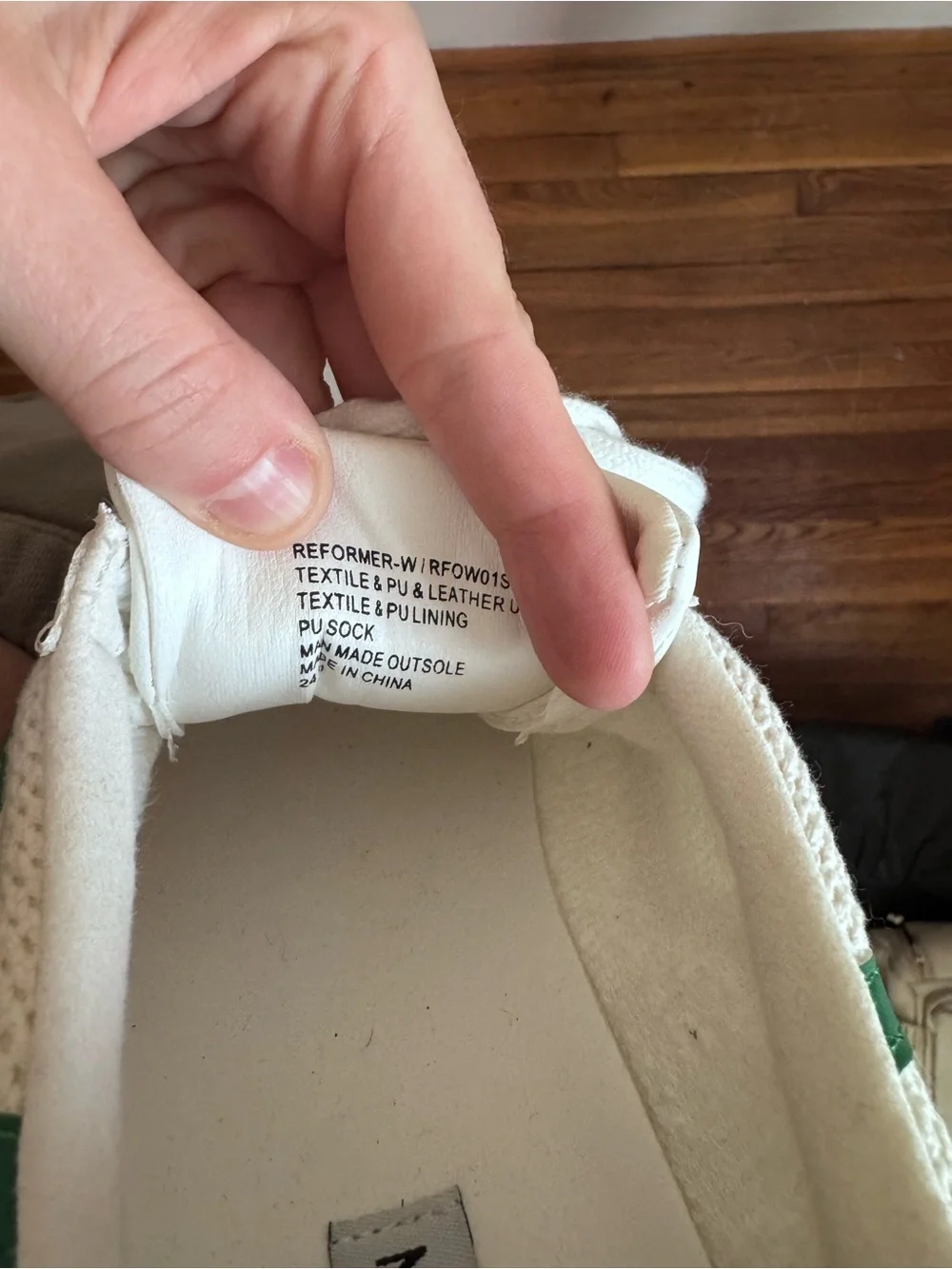 Steve Madden White Mesh Sneakers with Green Accent and Gum Sole